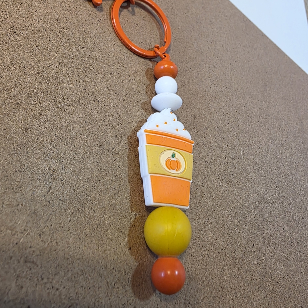 Colorful Pumpkin Keychain for Kids